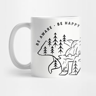 Wherever you go, respect nature Mug